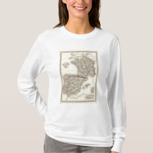 T-shirt La France, l'Espagne, et le Portugal