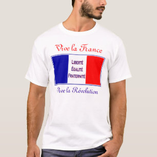 T-shirt La France, révolution de La de Vive - jour de Viv