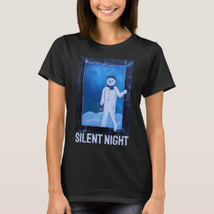 T-shirt La Fuite du Bonhomme de Neige Peinture d'Alfred Fo