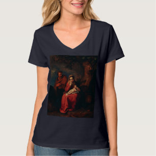 T-shirt La Fuite en Égypte par Abraham Bloemaert 