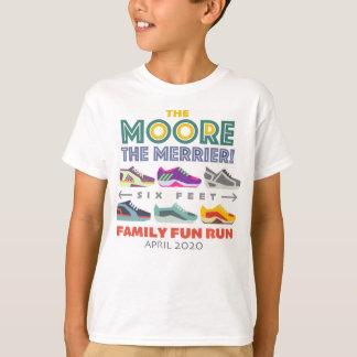 T-shirt La Fun Run de Moore the Merrier