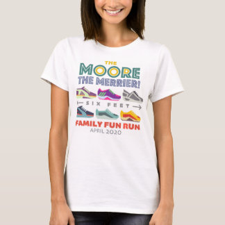 T-shirt La Fun Run de Moore the Merrier