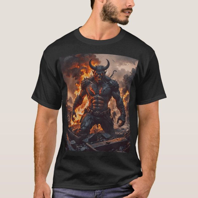 T-shirt La fureur du Titan (Devant)