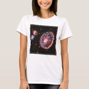 T-shirt La Galaxie Cartwheel Et Ses Galaxies Compagnons.