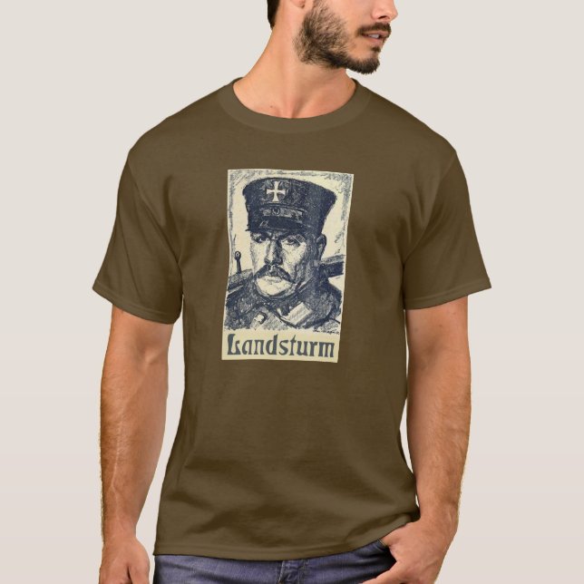 T-shirt La garde territoriale pendant la grande guerre (Devant)