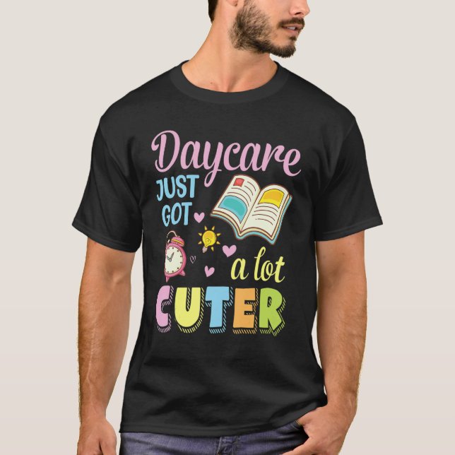 T-shirt La Garderie A Juste Un Étudiant De Lot Cuisinier D (Devant)