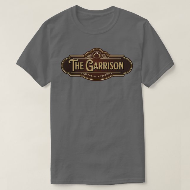 T-shirt La Garrison Public House Peaky Blinders 1 (Design devant)