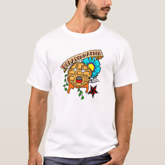 T-shirt La gaufre puissante chante encore !