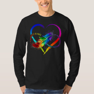 T-shirt La Gentillesse Est Libre Parsemer Qui Tout Partout