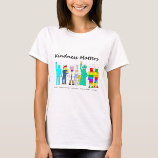 T-shirt La gentillesse, les robots, les femmes