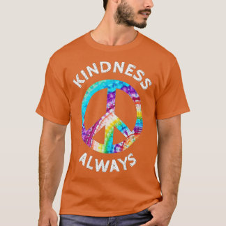 T-SHIRT LA GENTILLESSE TOUJOURS IE DYE SIGNE DE PAIX PROPA