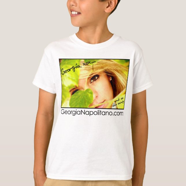 T-shirt La Géorgie Napolitano (Devant)