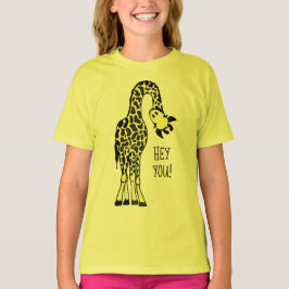 T-shirt la girafe sauvage de la vie de giraff de