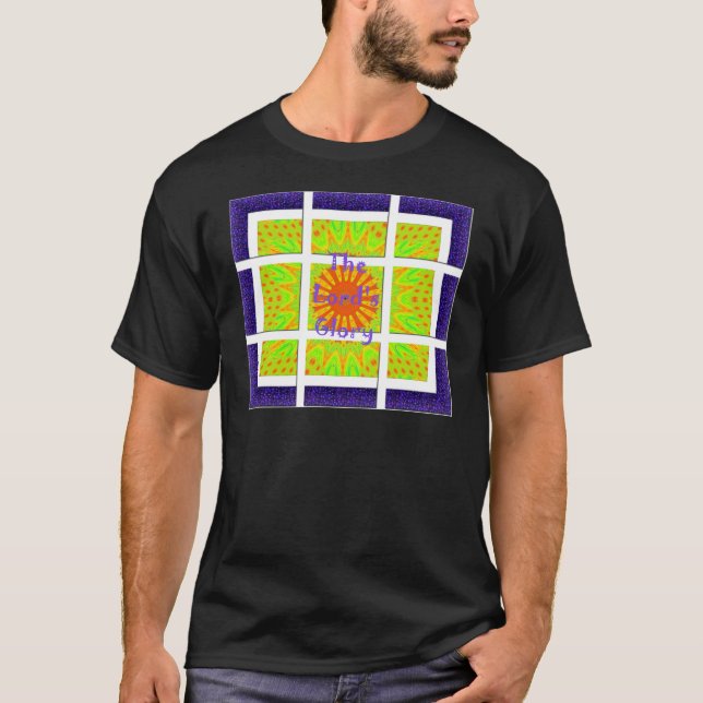 T-shirt La Gloire du Seigneur inspiré le texte (Devant)