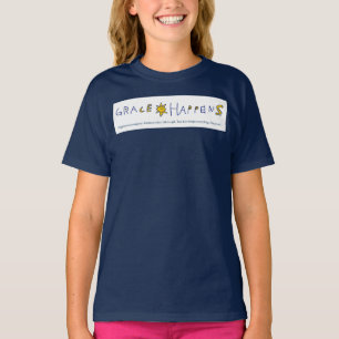 T-shirt La grâce se produit pièce en t de filles