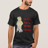 La grand-maman observe la chemise