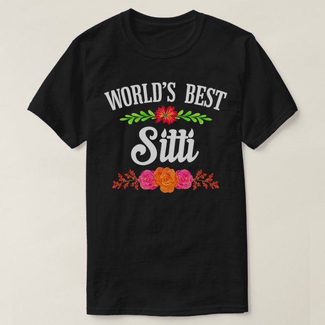 T-shirt La grand-mère libanaise du meilleur site (Design devant)