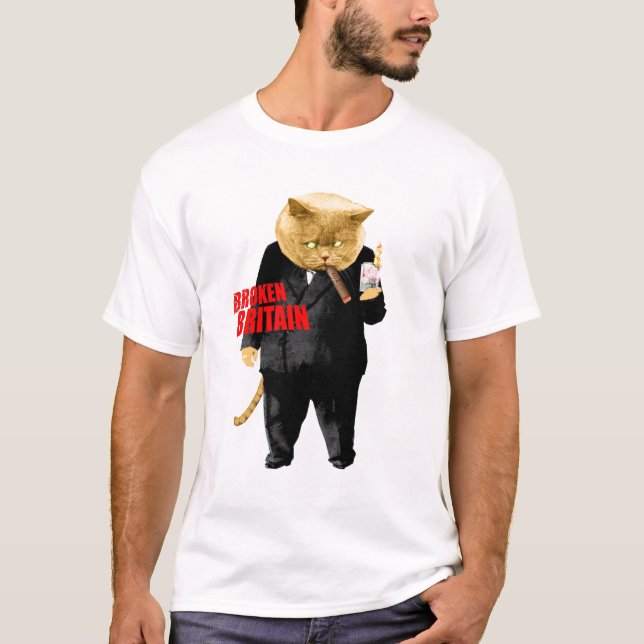 T-shirt La Grande-Bretagne cassée (Devant)