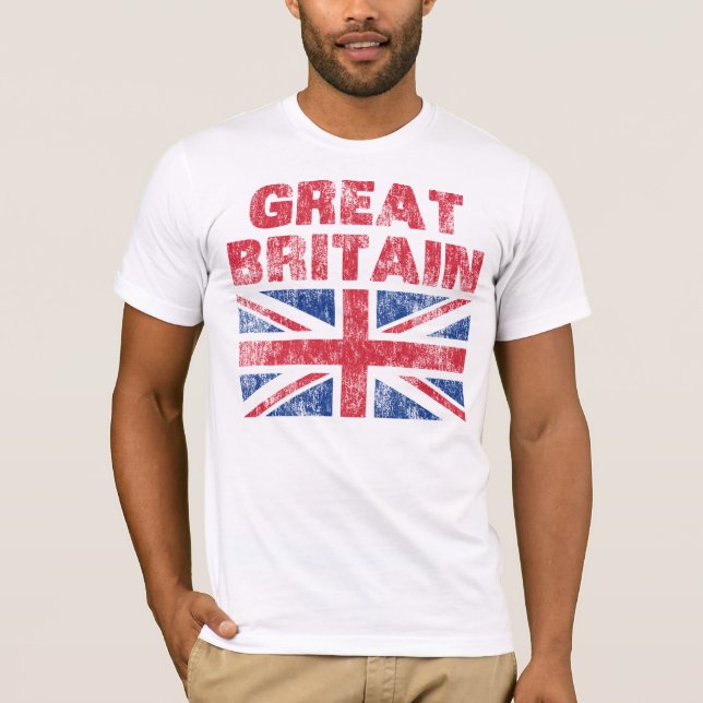 T-shirt La Grande-Bretagne vintage (Devant)