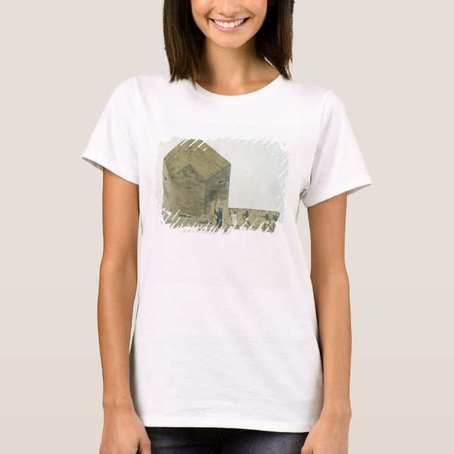 T-shirt La Grande Chambre dans la deuxième pyramide de Ghi (Devant)