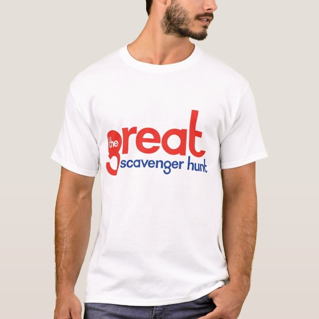 T-shirt La grande chasse au trésor (Devant)