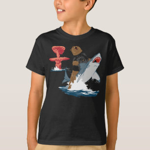 T-shirt La grande évasion - cavalerie de requin d'ours