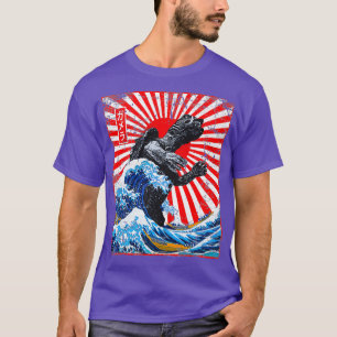 T-shirt LA GRANDE GAMERA VONT DE KANAGAWA Premium