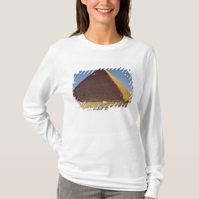 T-shirt La grande pyramide du vieux royaume de Khufu (Devant)