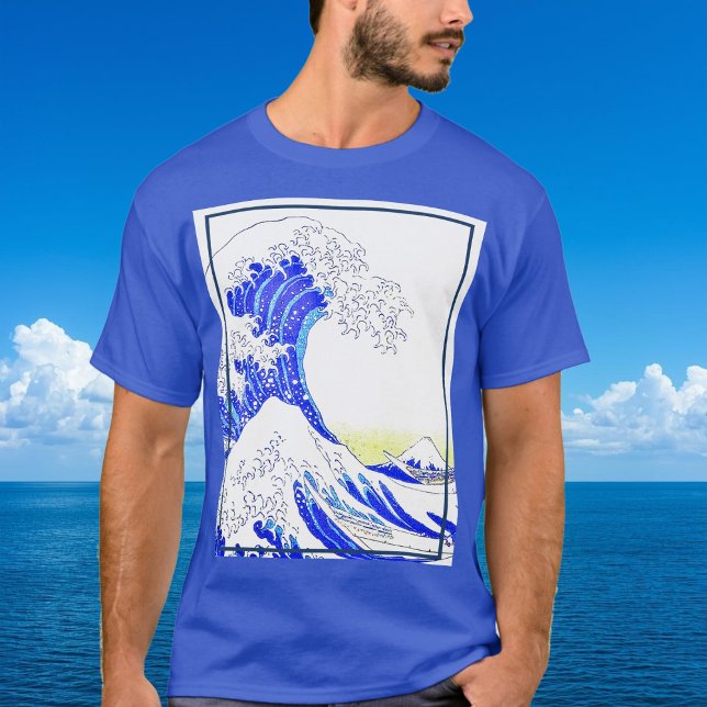 T-shirt La Grande Vague - Art du 19ème siècle (Créateur téléchargé)