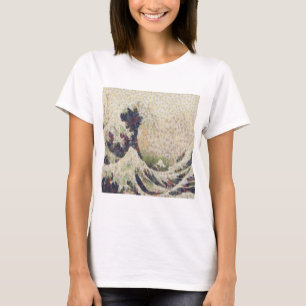 T-shirt La Grande Vague De Melon Honeydew Belle OEuvre D'A