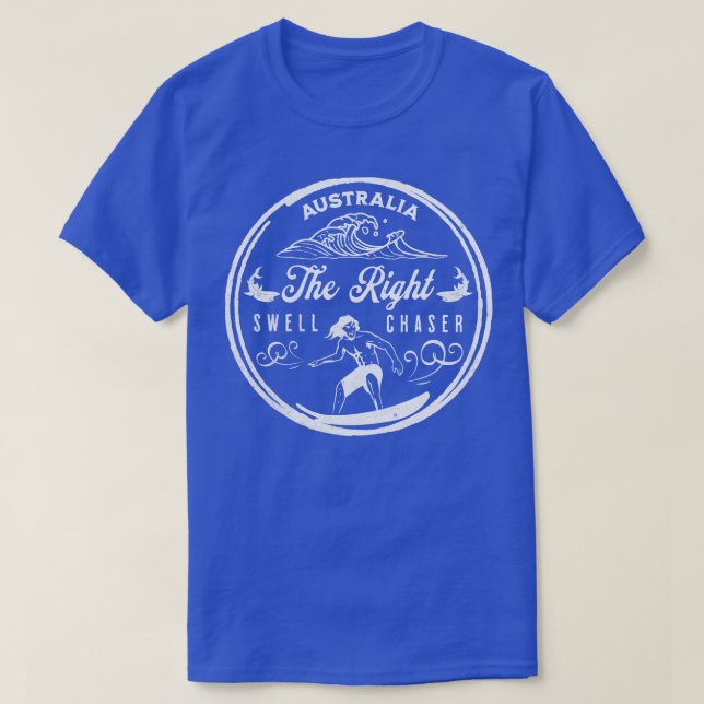 T-shirt La Grande vague de surf de l'Australie-Occidentale (Design devant)