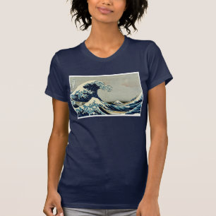 T-shirt La grande vague outre de Kanagawa