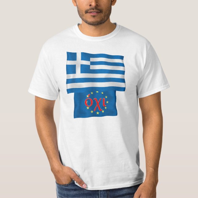 T-shirt La Grèce AUCUNE (Devant)
