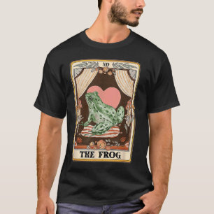 T-shirt La Grenouille Carte Tarot De Grenouille Facilement