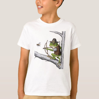 T-shirt La grenouille chasseur