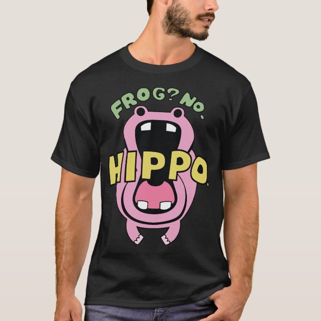 T-shirt La grenouille Fisher Tiger (Une Pièce) No Hippo. T (Devant)
