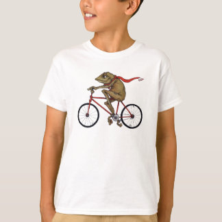 T-shirt La grenouille sur une chemise de vélo !