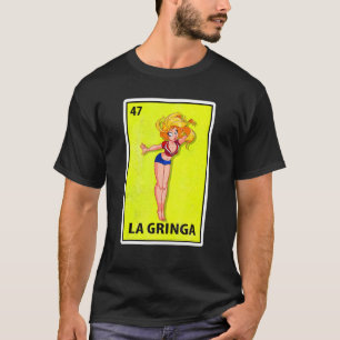 T-shirt La Gringa Mexicaine Loterie parodique