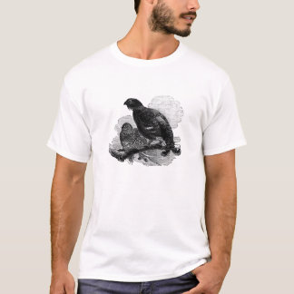 T-shirt La grouse noire