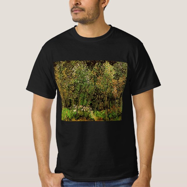 T-shirt La Grove par Vincent van Gogh (Devant)