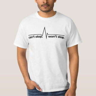 T-shirt La guérison cardiaque ne peut pas s'arrêter