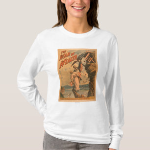 T-shirt La guerre de l'affiche théâtrale de richesse