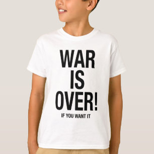 T-shirt La guerre est finie