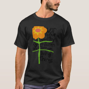 T-shirt La Guerre N'Est Pas Saine Pour Les Enfants Et Les 