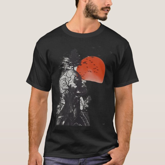 T-shirt La gueule de bois d'Alan (Devant)