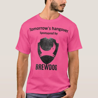 T-shirt La gueule de bois de demain sponsorisée par Brewdo