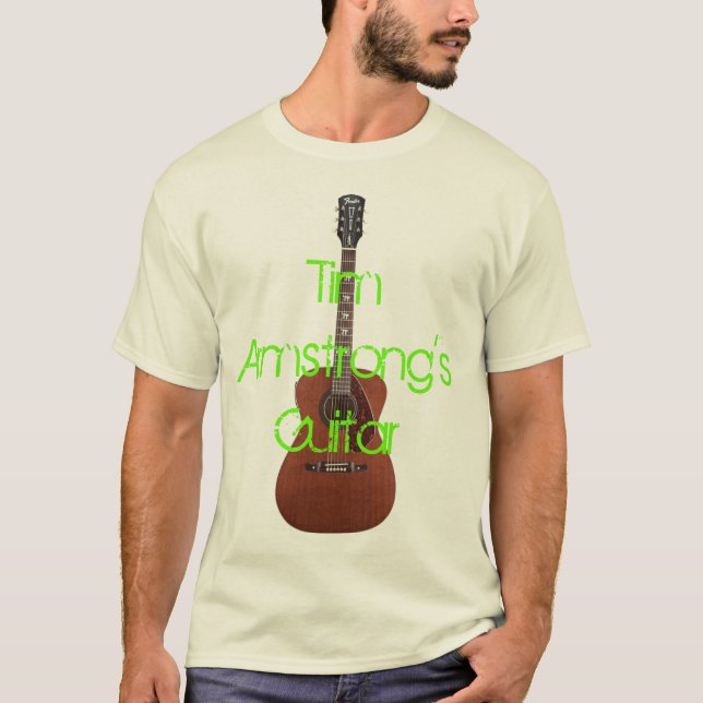 T-shirt La "guitare de Tim Armstrong" (T-shirt) (Devant)