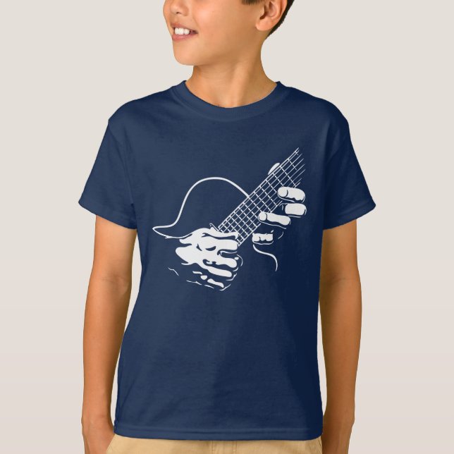 T-shirt La guitare remet II (Devant)