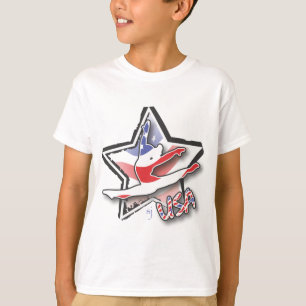T-shirt La gymnastique de femmes des Etats-Unis
