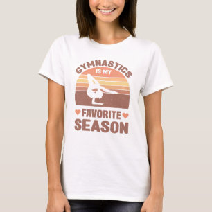 T-shirt La Gymnastique Est Mon Amoureux De La Gymnastique